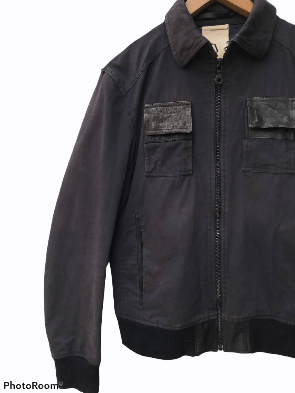 Bark × Designer × Japanese Brand Japanese Bark Tannage Sheepskin Leather Pocket Jacket Size US S / EU 44-46 / 1 - 2 Thumbnail