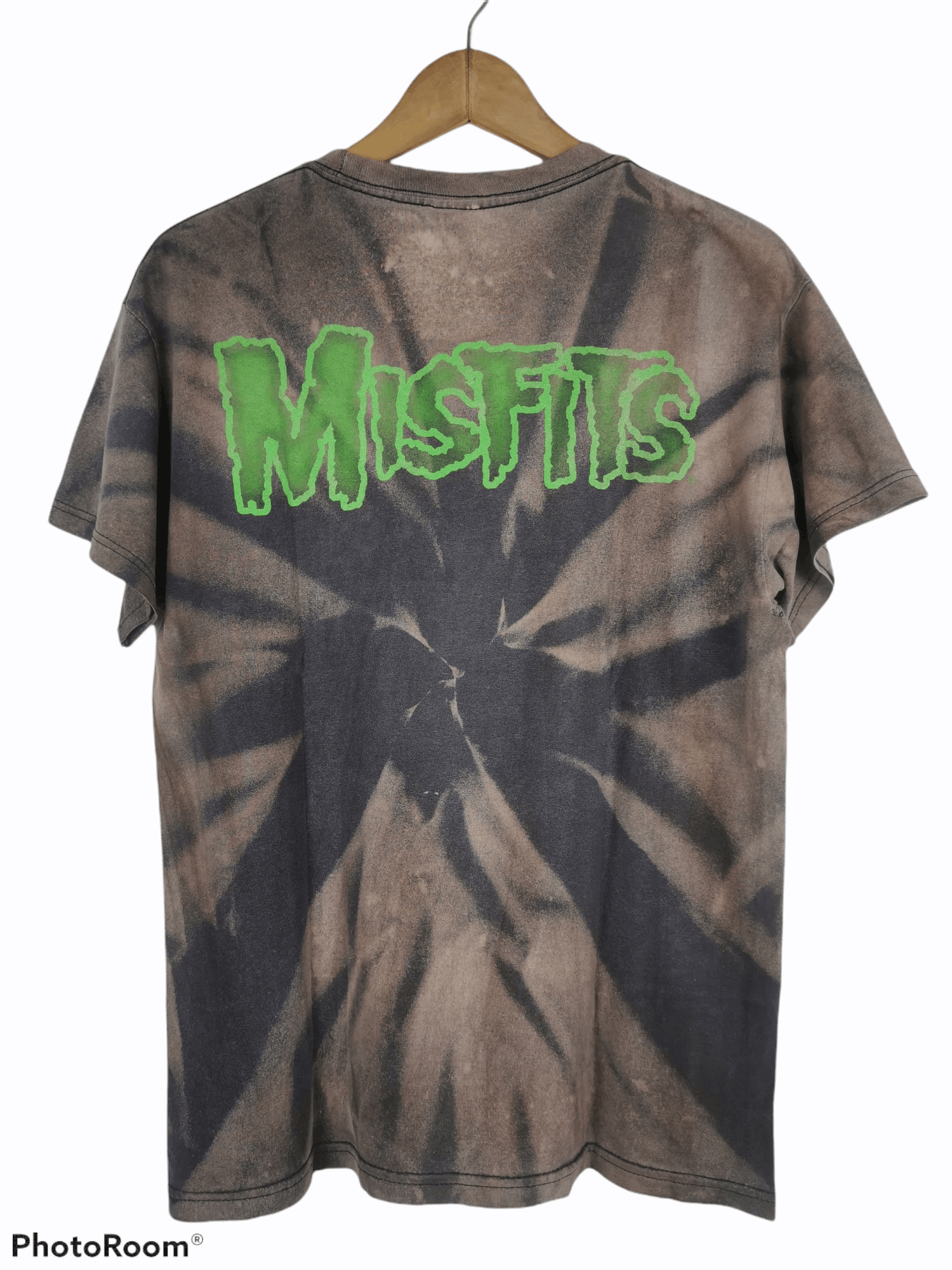 Band Tees Y2K Misfits Acid Wash Cinderblock Band Tee Size US M / EU 48-50 / 2 - 3 Thumbnail