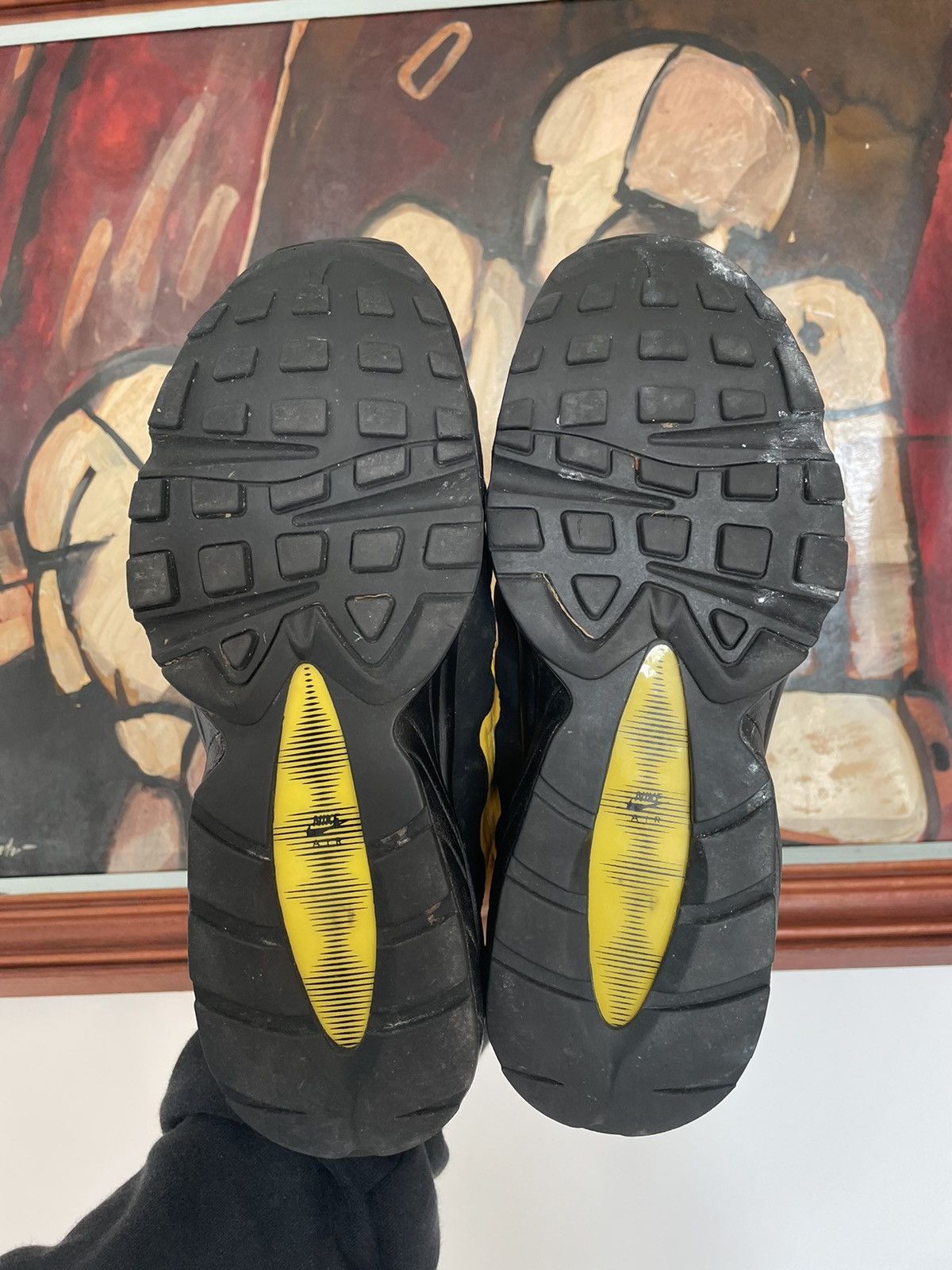 Nike Vintage Y2k Nike Air Max 95 Gs Varsity Maize Low Sneakers Size US 6 / IT 36 - 7 Thumbnail