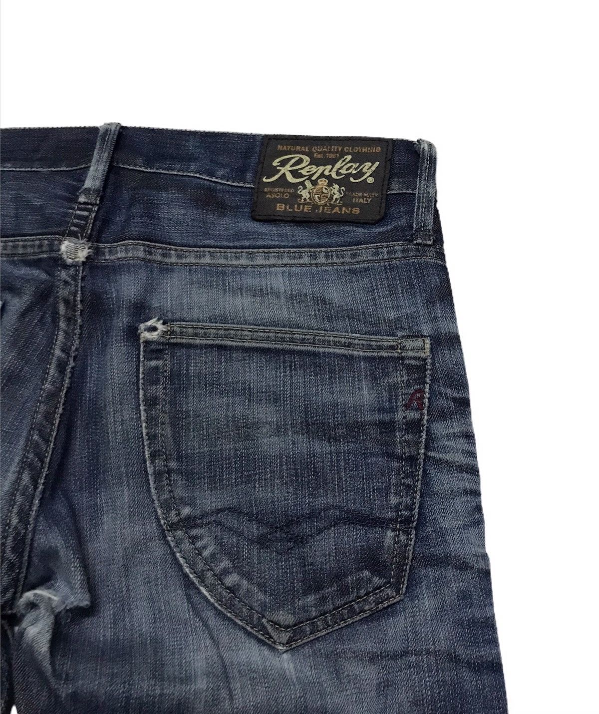 Replay 32x27 Replay rusty wash denim jeans Size US 32 / EU 48 - 2 Thumbnail