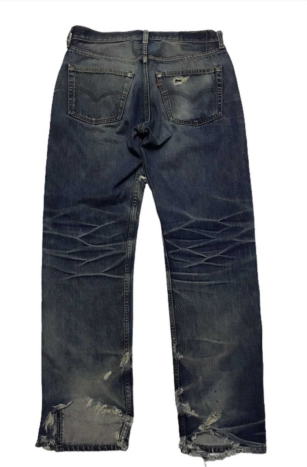Levi's 32x30 Levi’s 501 button 552 rusty wash blue denim jeans Size US 32 / EU 48 - 5 Thumbnail