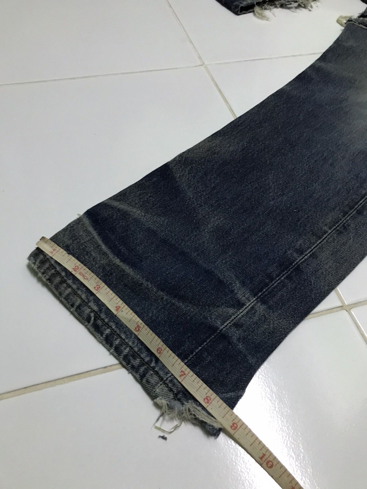 Levi's 32x30 Levi’s 501 button 552 rusty wash blue denim jeans Size US 32 / EU 48 - 11 Thumbnail