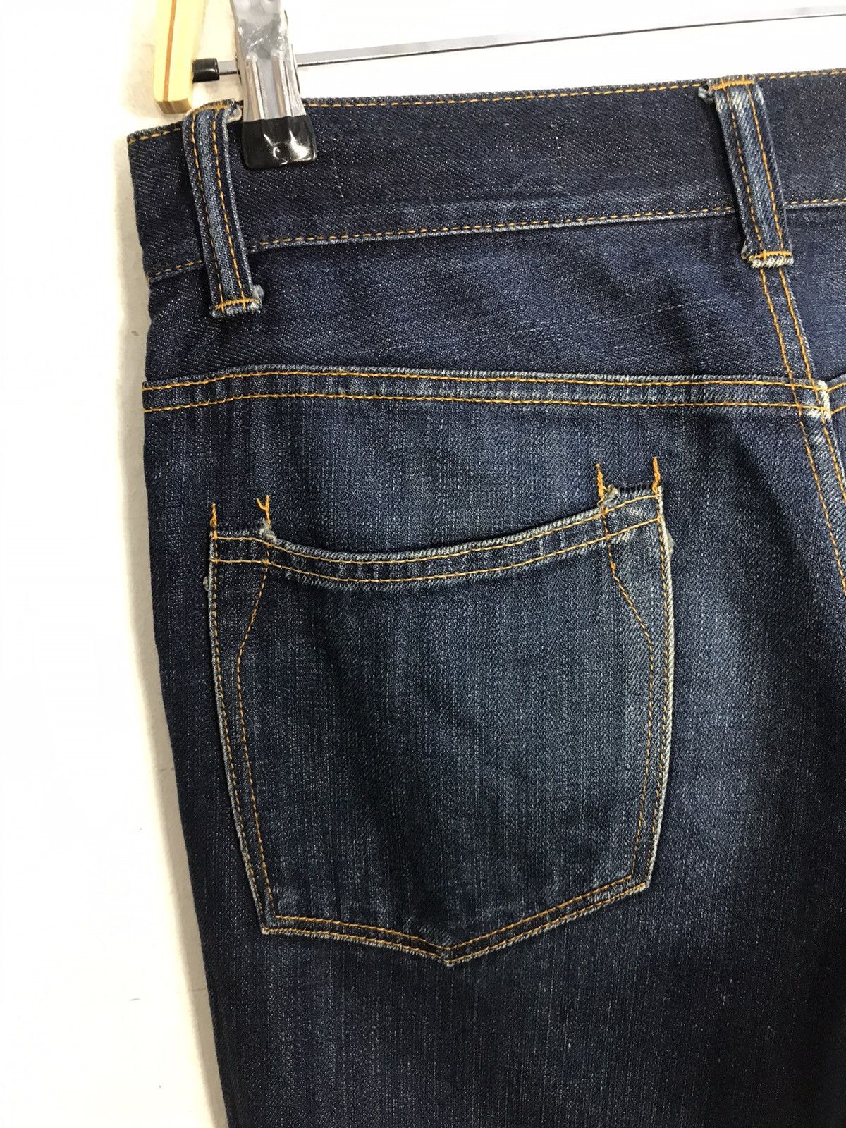Japanese Brand × Vintage Vintage Sadistic Blue Indigo Denim Design Size US 30 / EU 46 - 12 Thumbnail