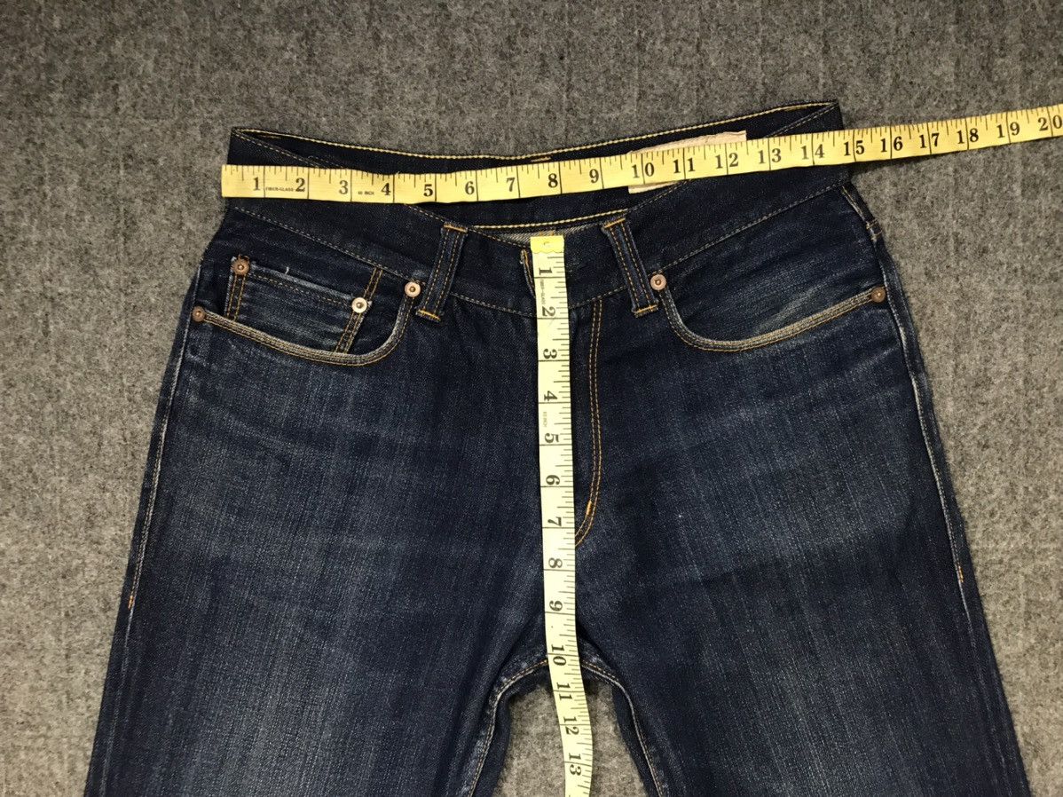 Japanese Brand × Vintage Vintage Sadistic Blue Indigo Denim Design Size US 30 / EU 46 - 17 Thumbnail