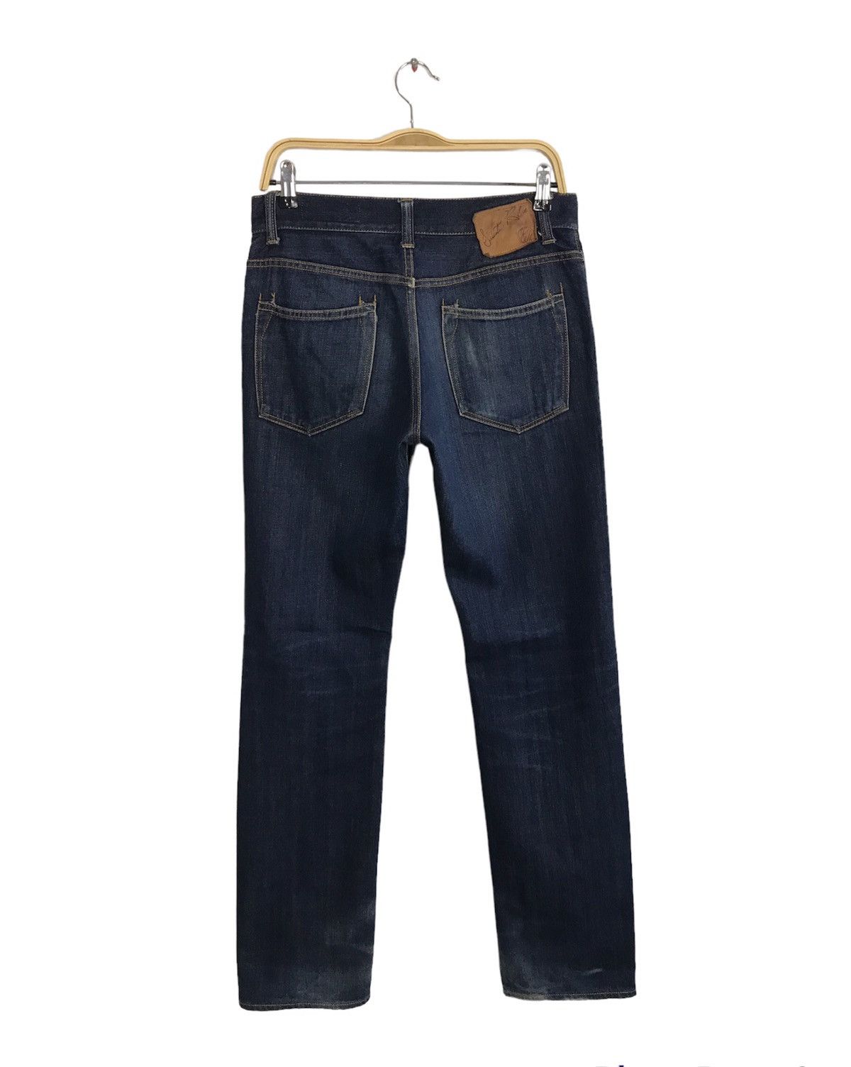 Japanese Brand × Vintage Vintage Sadistic Blue Indigo Denim Design Size US 30 / EU 46 - 2 Thumbnail