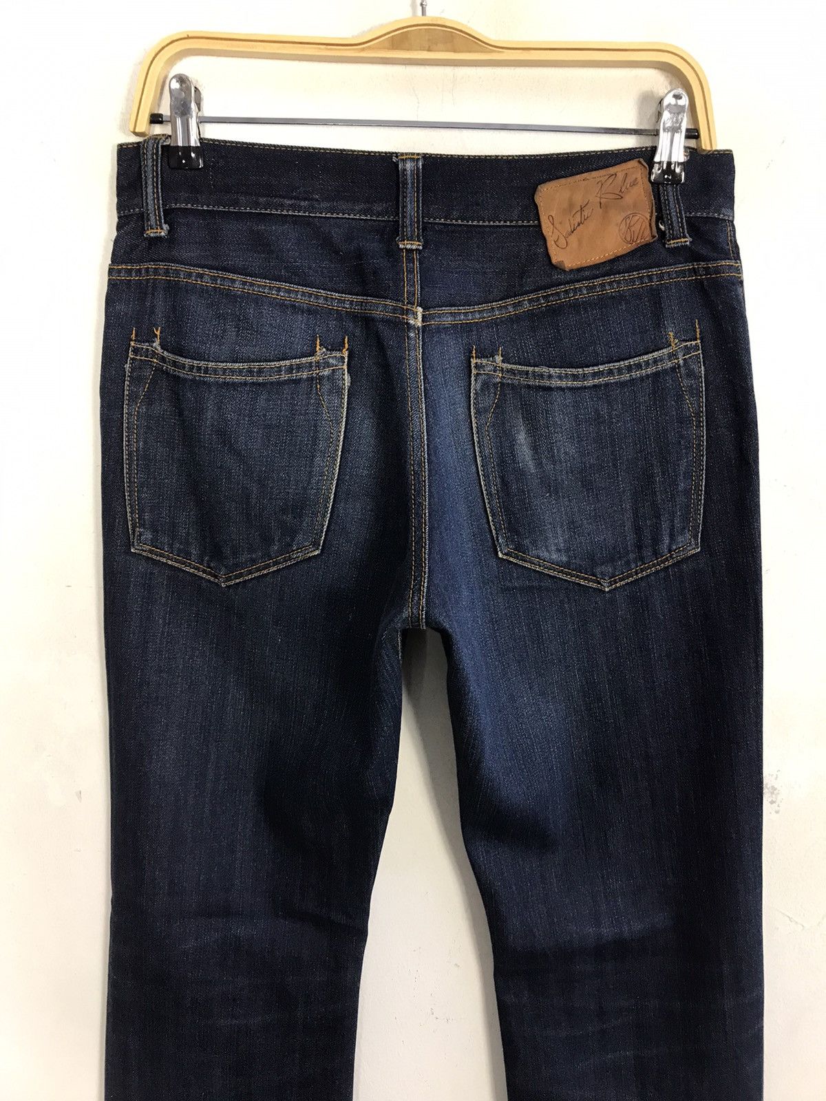 Japanese Brand × Vintage Vintage Sadistic Blue Indigo Denim Design Size US 30 / EU 46 - 10 Thumbnail