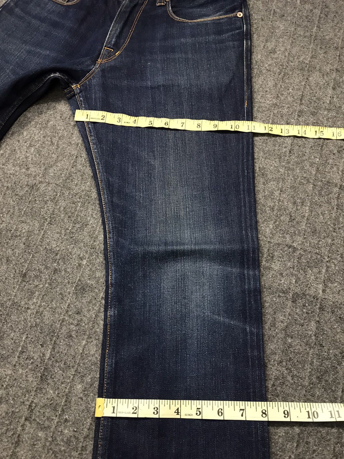 Japanese Brand × Vintage Vintage Sadistic Blue Indigo Denim Design Size US 30 / EU 46 - 18 Thumbnail