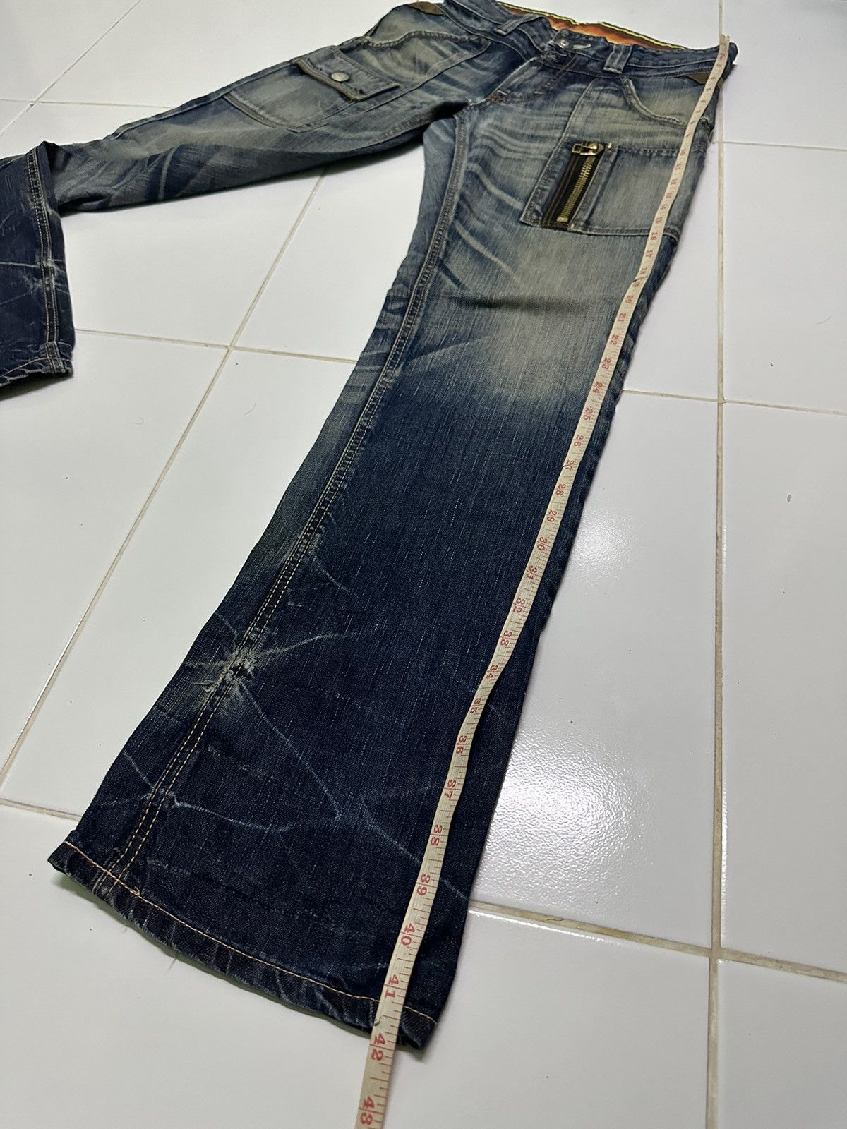 Edwin 30x32 Edwin rusty wash dark blue denim jeans Size US 30 / EU 46 - 8 Thumbnail