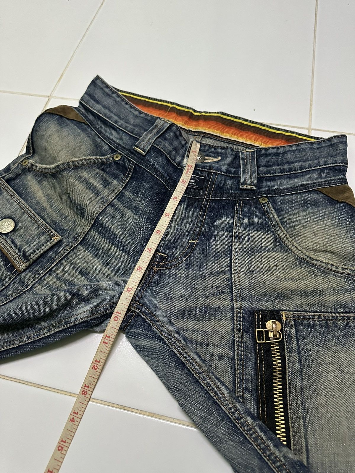 Edwin 30x32 Edwin rusty wash dark blue denim jeans Size US 30 / EU 46 - 13 Thumbnail