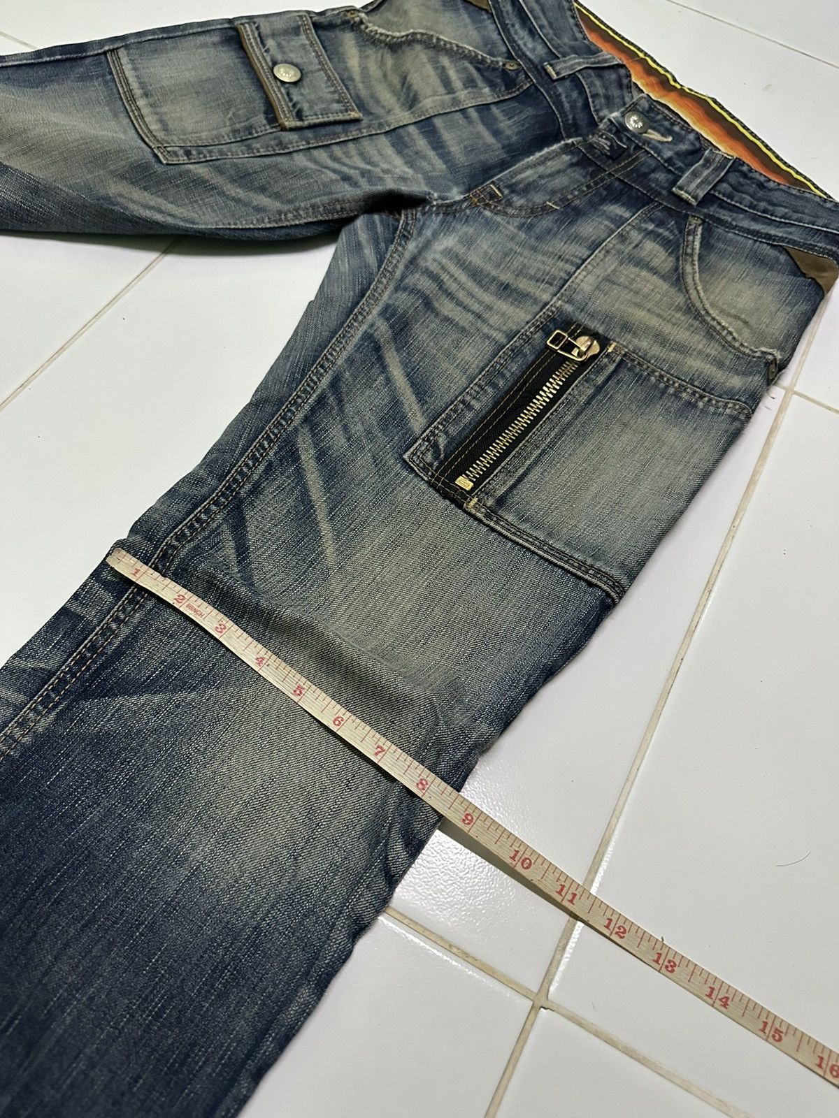 Edwin 30x32 Edwin rusty wash dark blue denim jeans Size US 30 / EU 46 - 11 Thumbnail