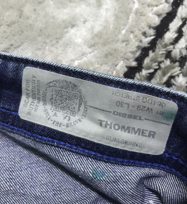 Diesel 30x27 Diesel distressed style rusty wash blue denim jeans Size US 30 / EU 46 - 4 Thumbnail