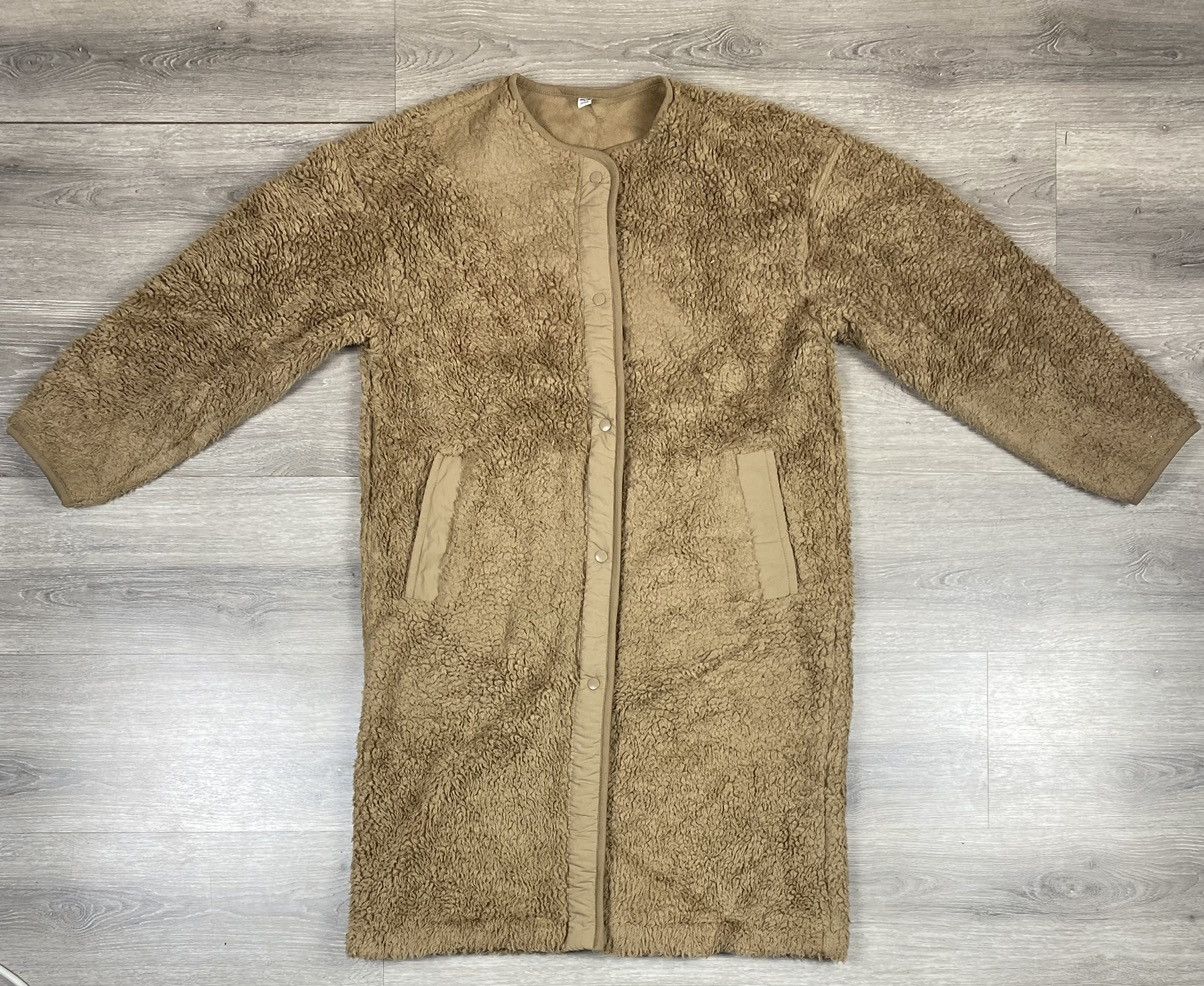 Japanese Brand STEAL 🔥 VINTAGE UNIQLO SHERPA BUTTON UP LONG JACKET Size S / US 4 / IT 40 - 2 Thumbnail