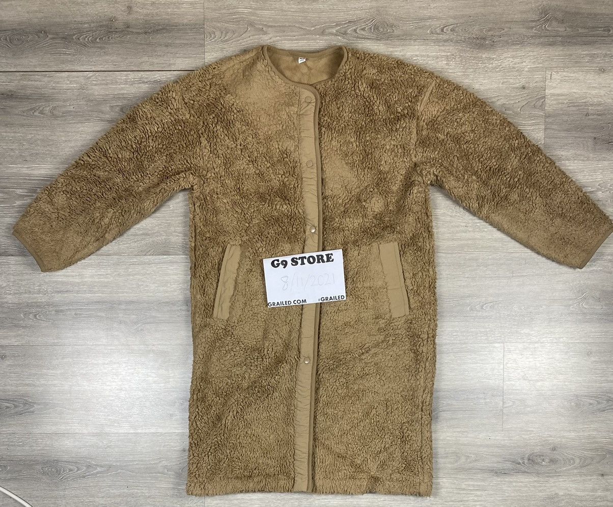 Japanese Brand STEAL 🔥 VINTAGE UNIQLO SHERPA BUTTON UP LONG JACKET Size S / US 4 / IT 40 - 1 Thumbnail