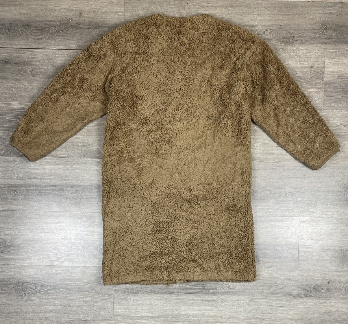 Japanese Brand STEAL 🔥 VINTAGE UNIQLO SHERPA BUTTON UP LONG JACKET Size S / US 4 / IT 40 - 9 Thumbnail