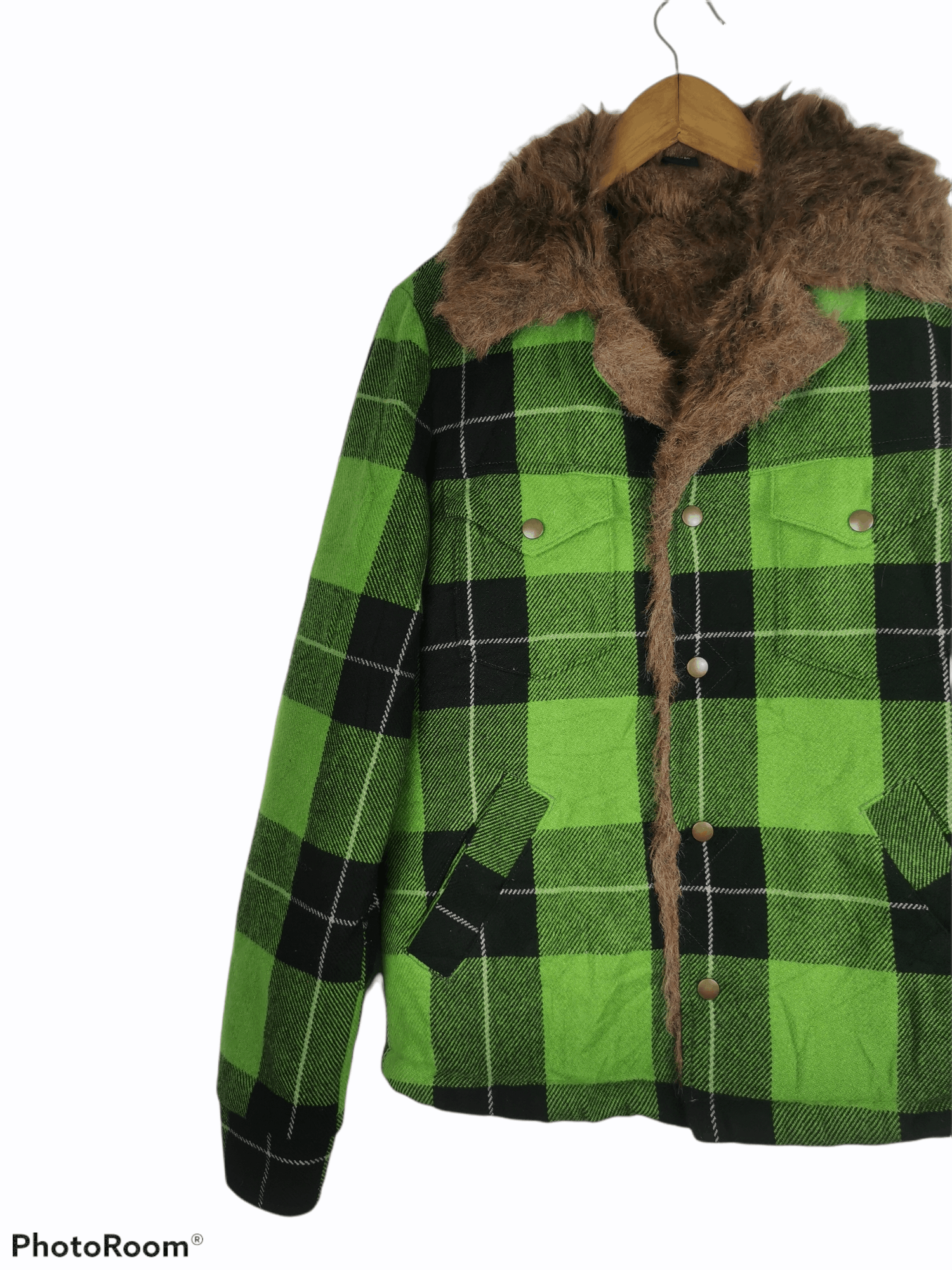 Japanese Brand × Pledge Pledge Wool Shirt Made in Japan Size US S / EU 44-46 / 1 - 3 Thumbnail