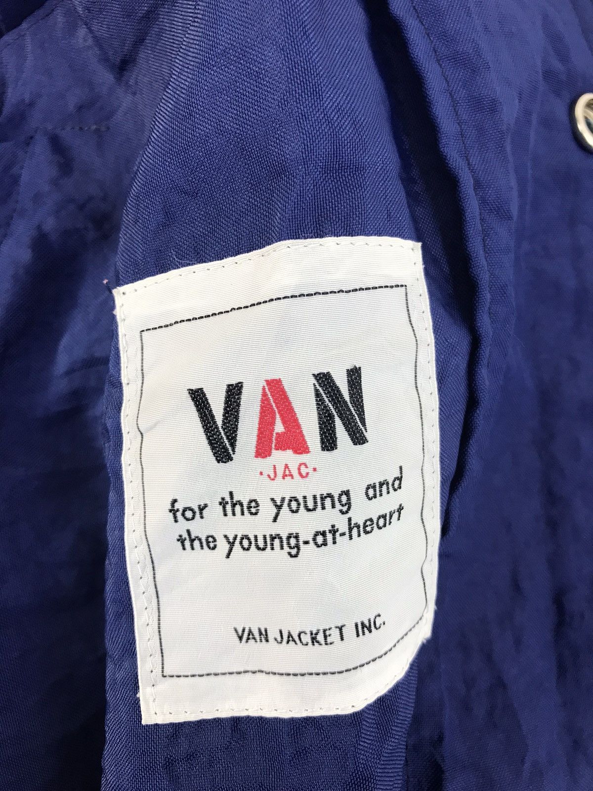 Japanese Brand × Vintage Vintage Van Jacket Windbreaker Snap Button design Size US M / EU 48-50 / 2 - 6 Thumbnail