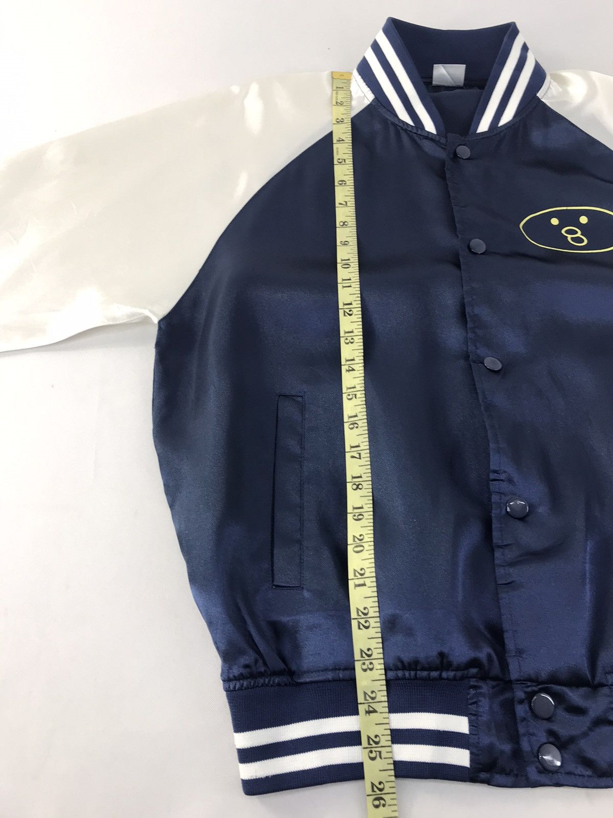 Japanese Brand Vintage Bomber Satin Jacket Snap Button Design Size US M / EU 48-50 / 2 - 12 Thumbnail