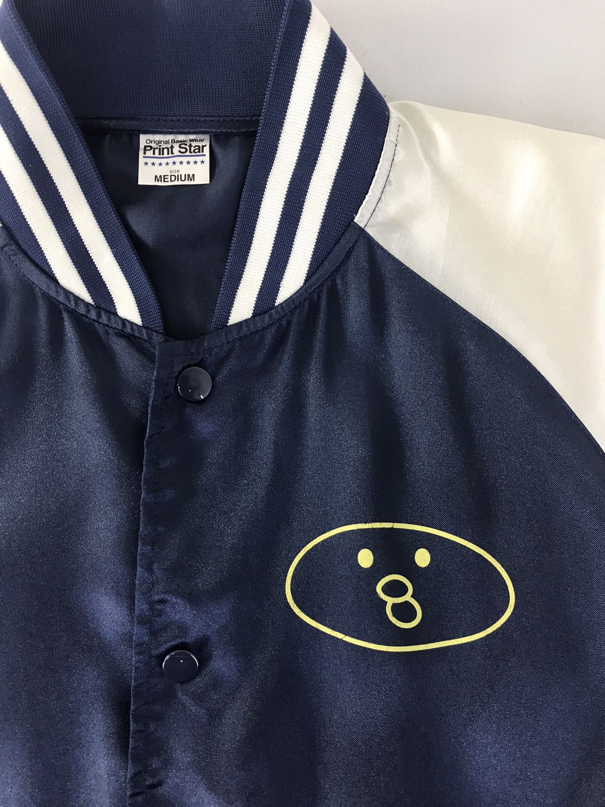 Japanese Brand Vintage Bomber Satin Jacket Snap Button Design Size US M / EU 48-50 / 2 - 4 Thumbnail