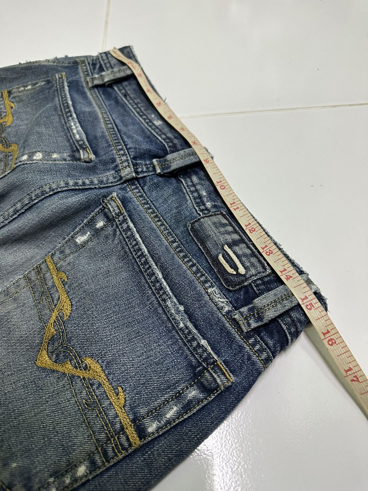 Diesel 30x28 Diesel blue denim jeans Size US 30 / EU 46 - 6 Thumbnail