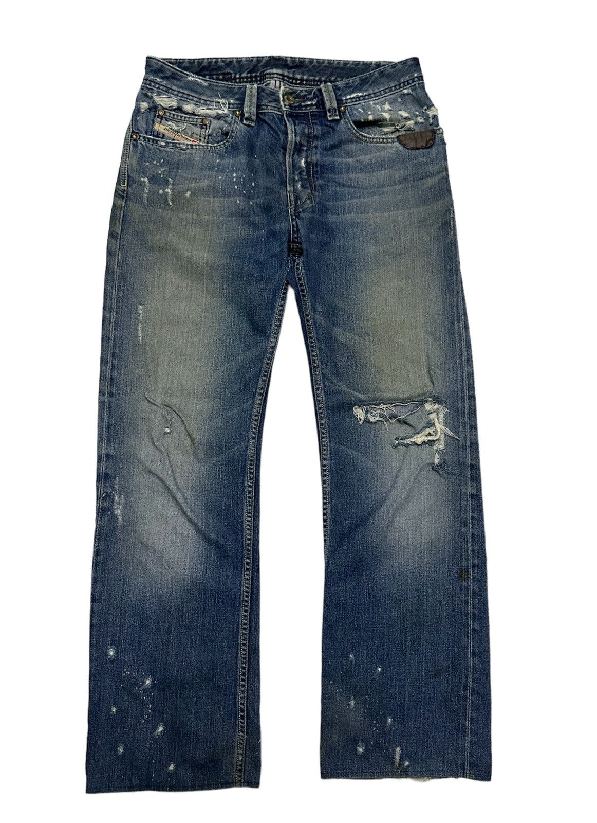 Diesel 30x28 Diesel blue denim jeans Size US 30 / EU 46 - 2 Thumbnail
