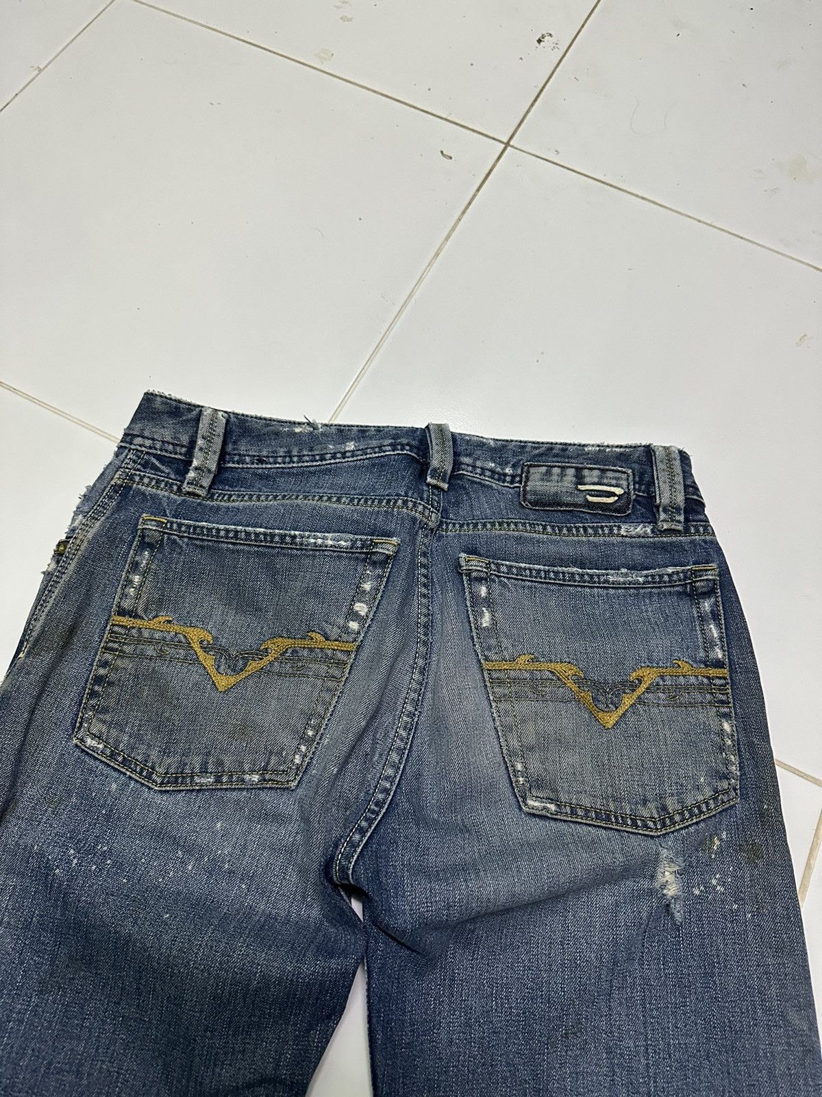 Diesel 30x28 Diesel blue denim jeans Size US 30 / EU 46 - 5 Thumbnail