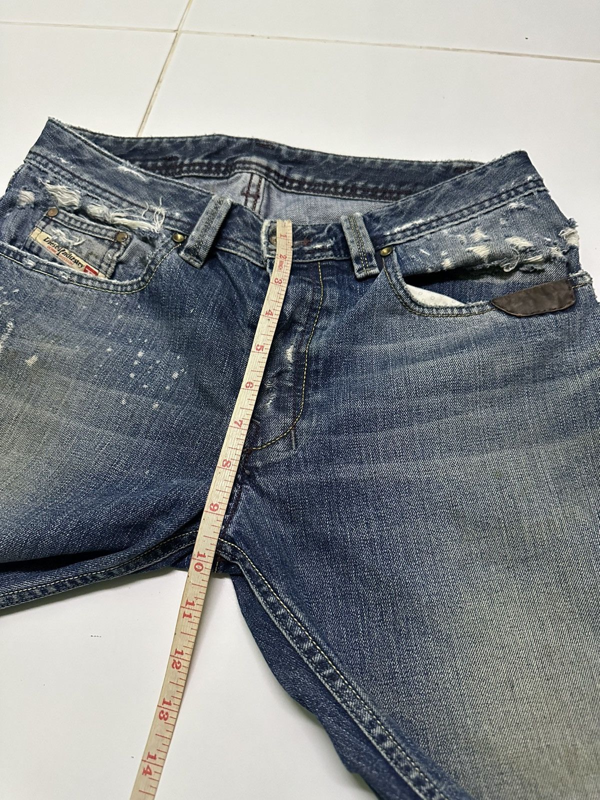 Diesel 30x28 Diesel blue denim jeans Size US 30 / EU 46 - 12 Thumbnail