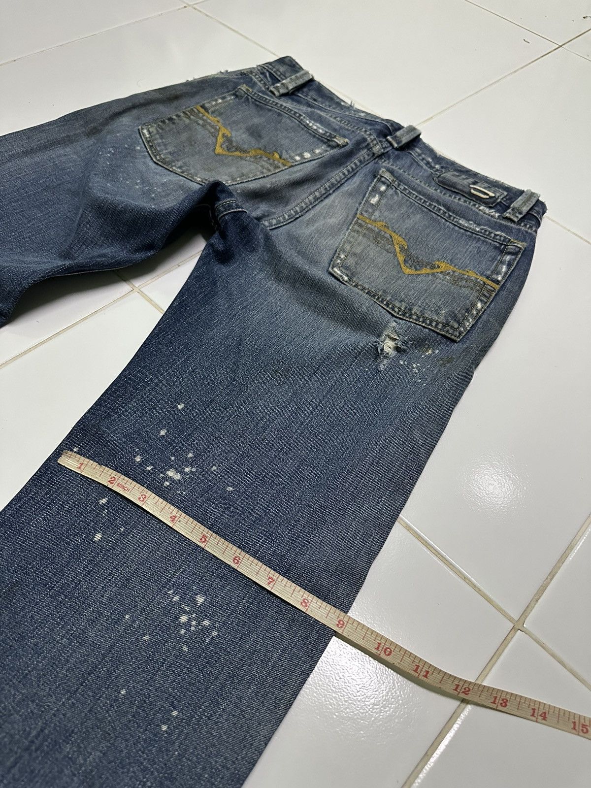 Diesel 30x28 Diesel blue denim jeans Size US 30 / EU 46 - 10 Thumbnail