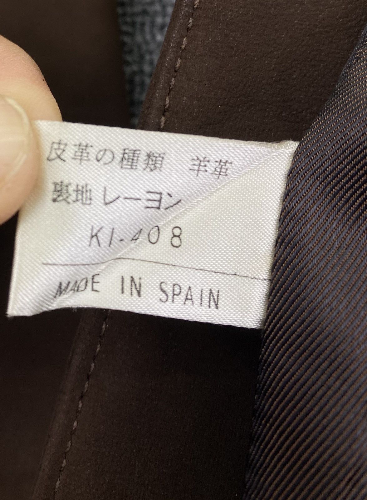 Leather Vintage Michel Klein Sheep Leather Coats Button Up Jacket Size XS / US 0-2 / IT 36-38 - 5 Thumbnail