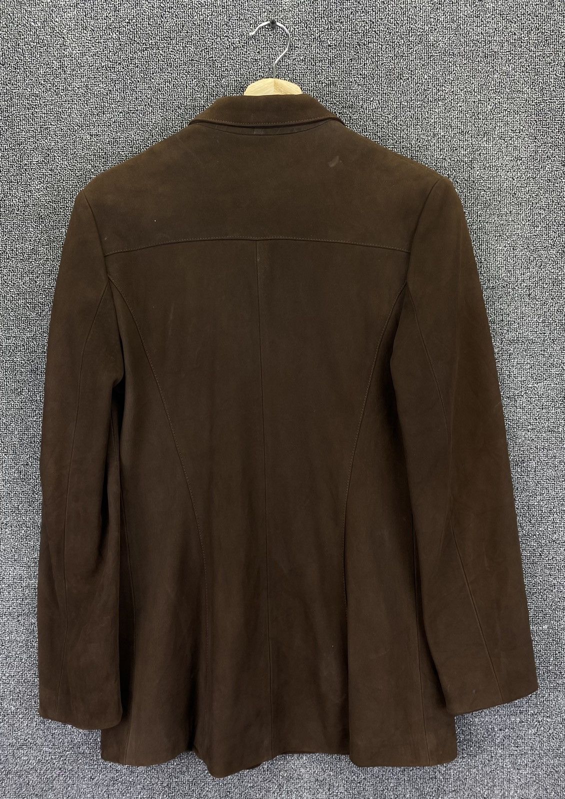 Leather Vintage Michel Klein Sheep Leather Coats Button Up Jacket Size XS / US 0-2 / IT 36-38 - 7 Thumbnail
