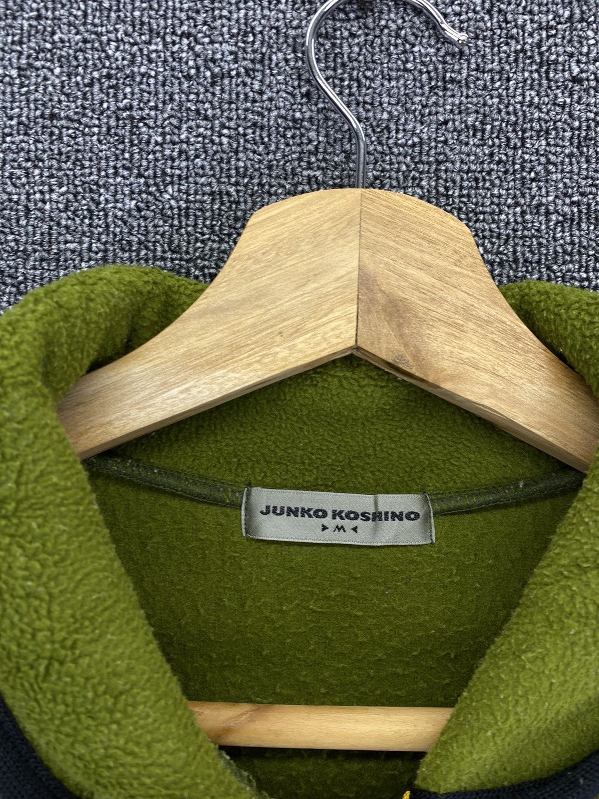 Hiroko Koshino Homme Vintage Junko Koshino Fleece Sweatshirts Size US M / EU 48-50 / 2 - 4 Thumbnail