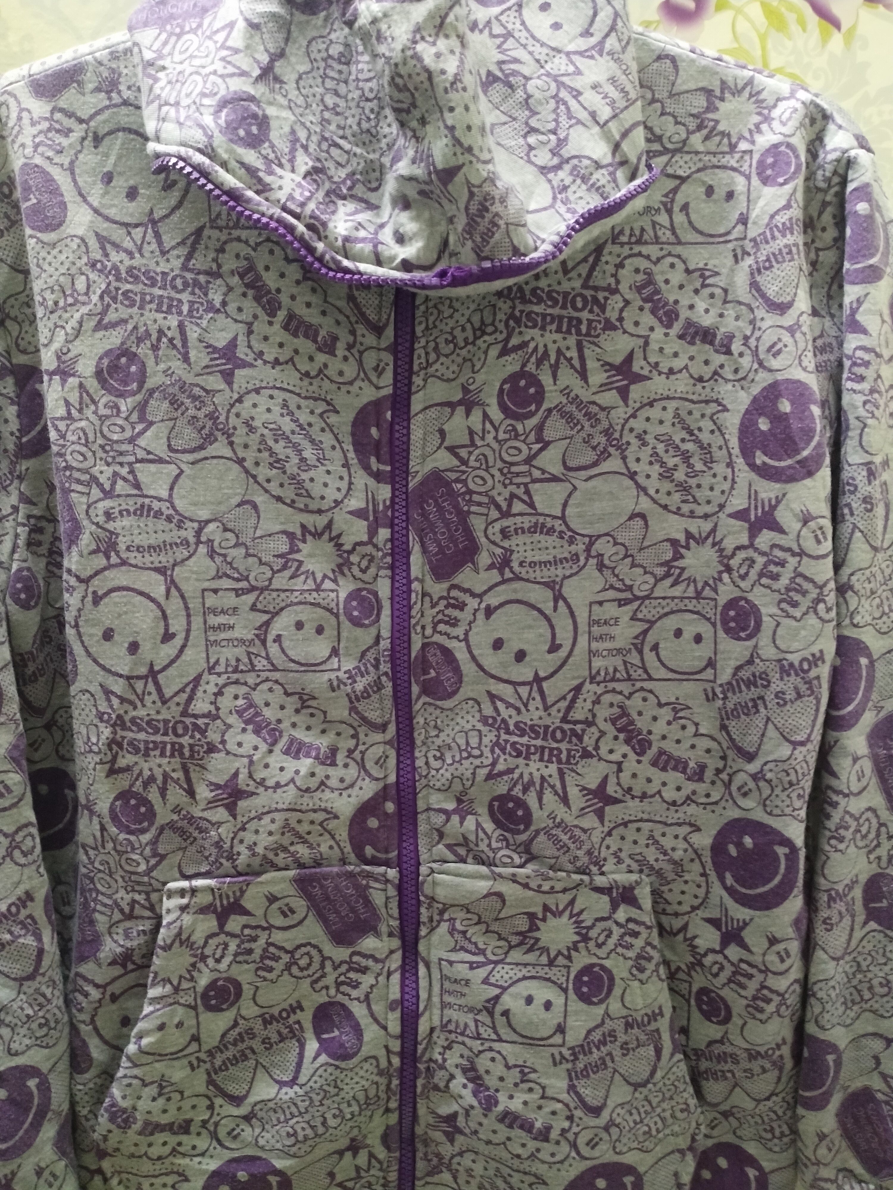 HOMME BOY CO. HOME BOYS SWEATER HOODIE FULLPREM SMILEY Size US M / EU 48-50 / 2 - 4 Thumbnail