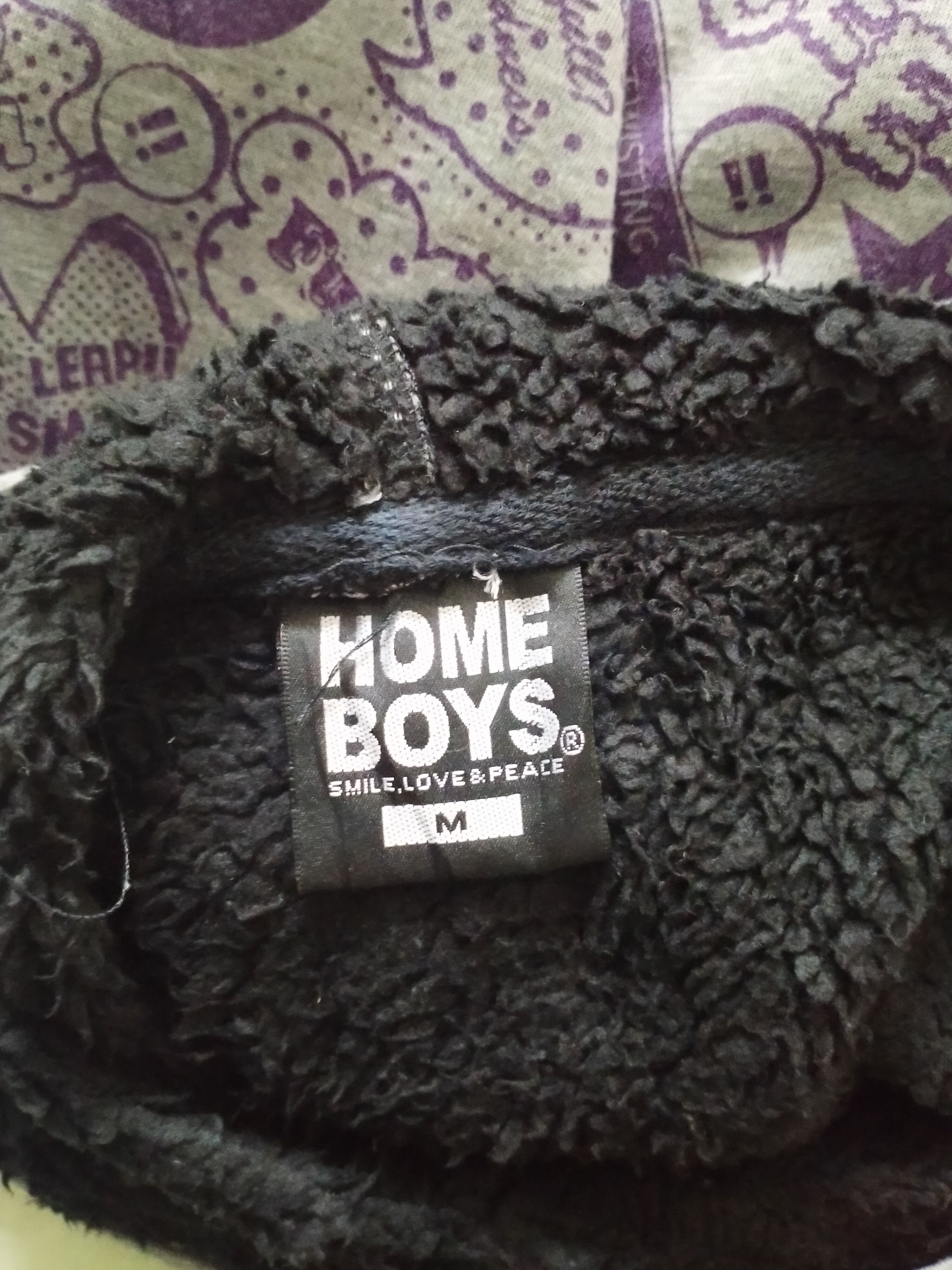 HOMME BOY CO. HOME BOYS SWEATER HOODIE FULLPREM SMILEY Size US M / EU 48-50 / 2 - 8 Thumbnail