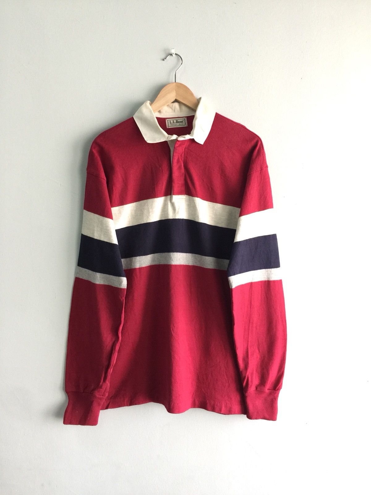 L.L. Bean L.L Bean Rugby Polos Made In Usa Size US M / EU 48-50 / 2 - 2 Thumbnail