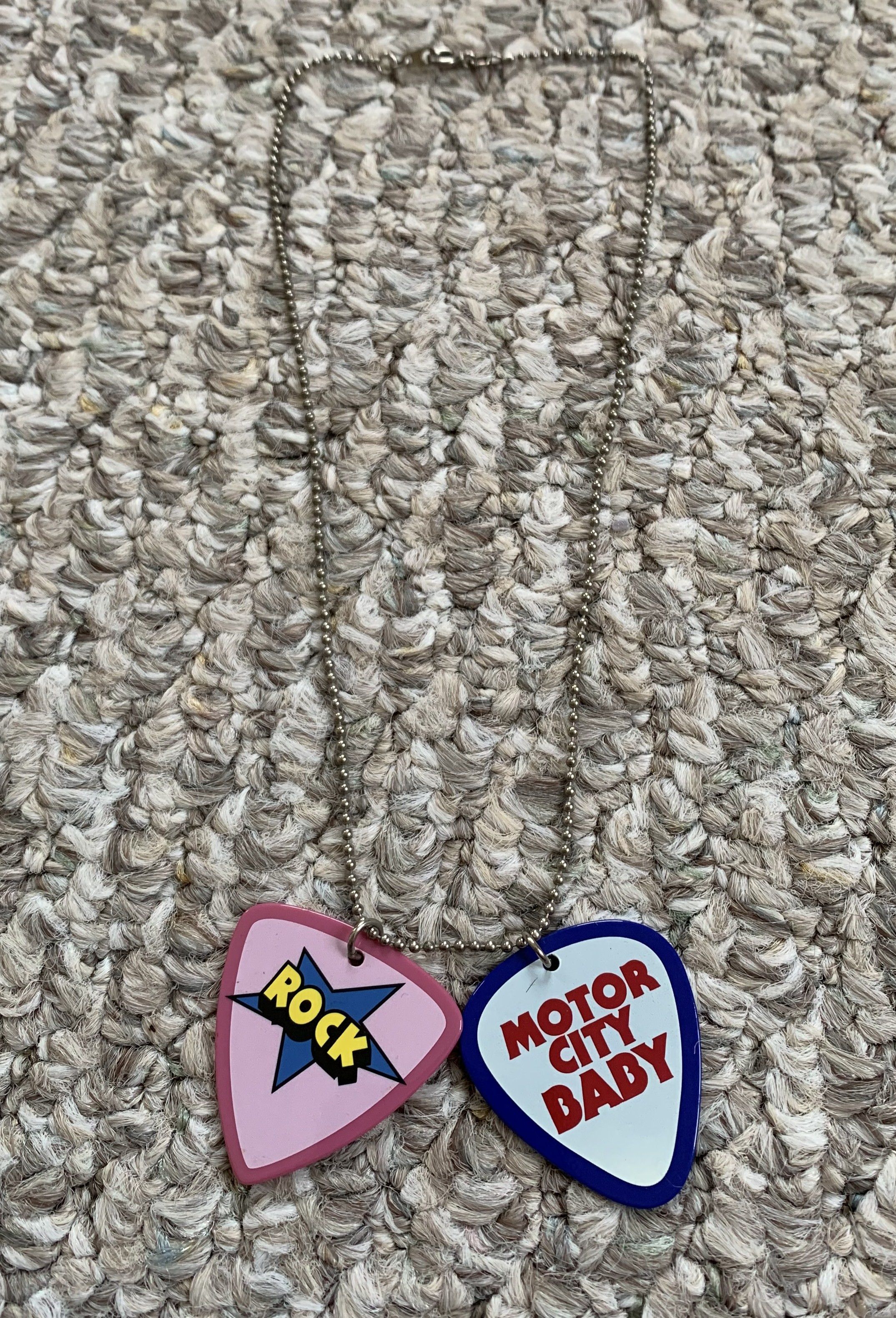 Hysteric Glamour Hysteric Glamour Guitar Pick Charm Necklace Size ONE SIZE - 3 Thumbnail