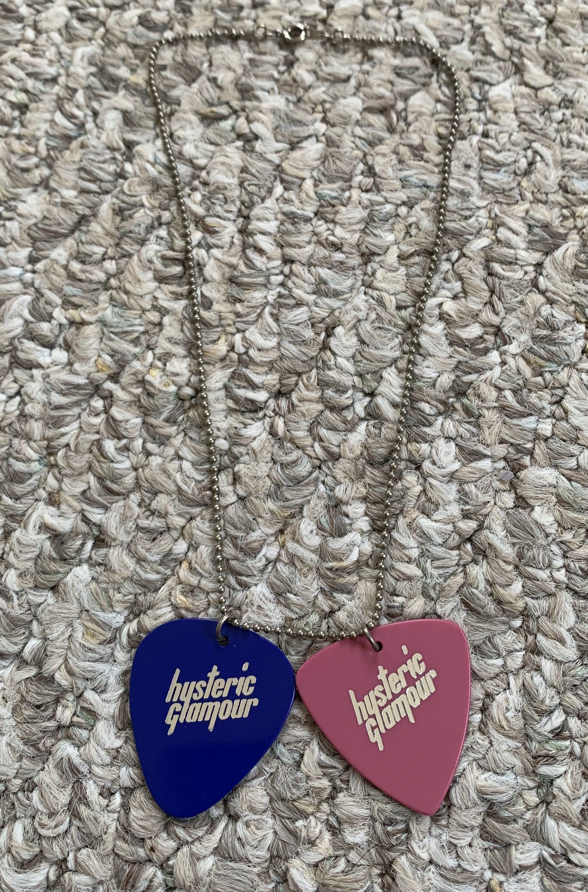 Hysteric Glamour Hysteric Glamour Guitar Pick Charm Necklace Size ONE SIZE - 1 Thumbnail