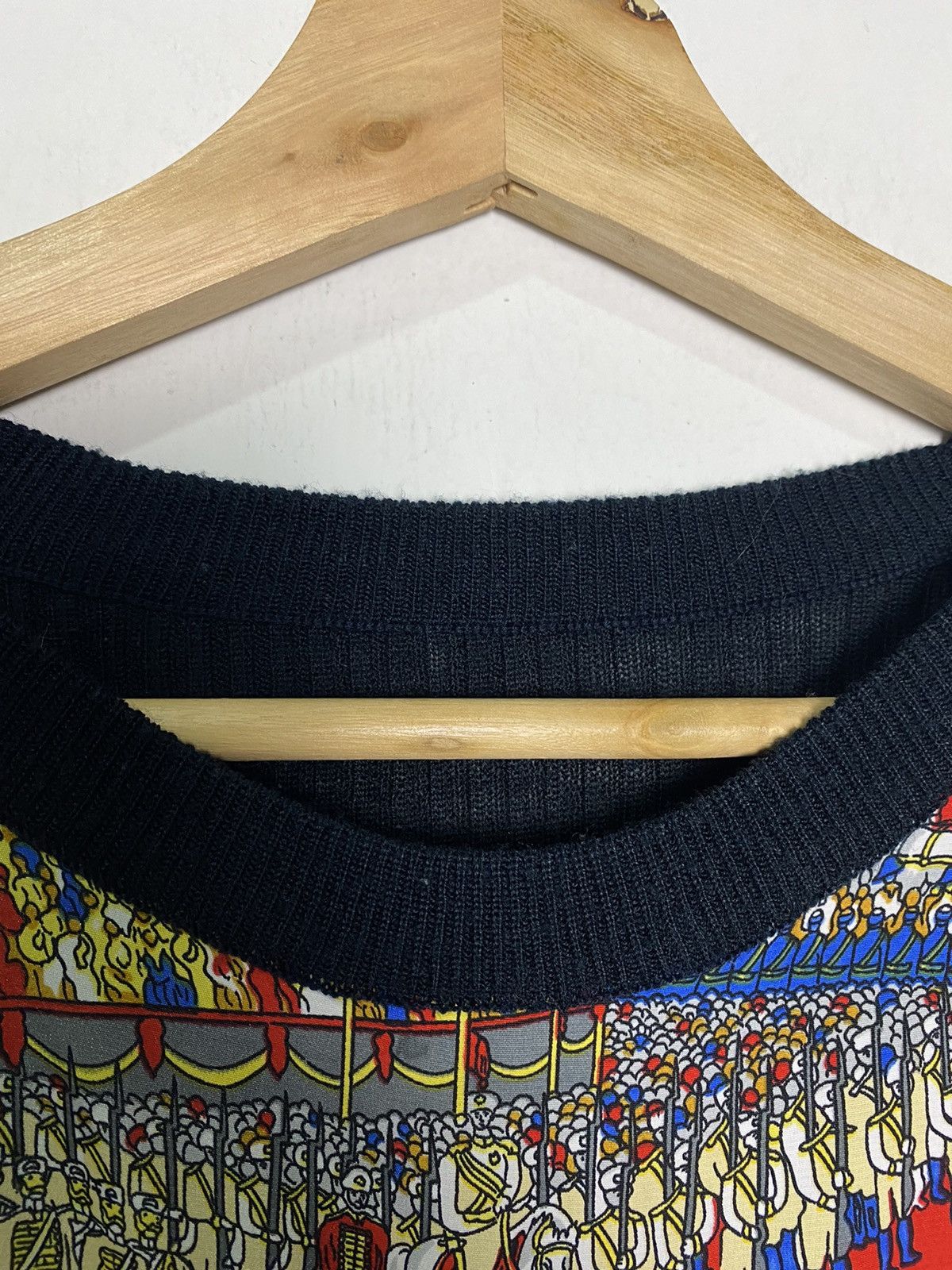 Vintage Vintage Grand Cortege A Moscou Hermes Style Knit Sweater Size US M / EU 48-50 / 2 - 4 Thumbnail