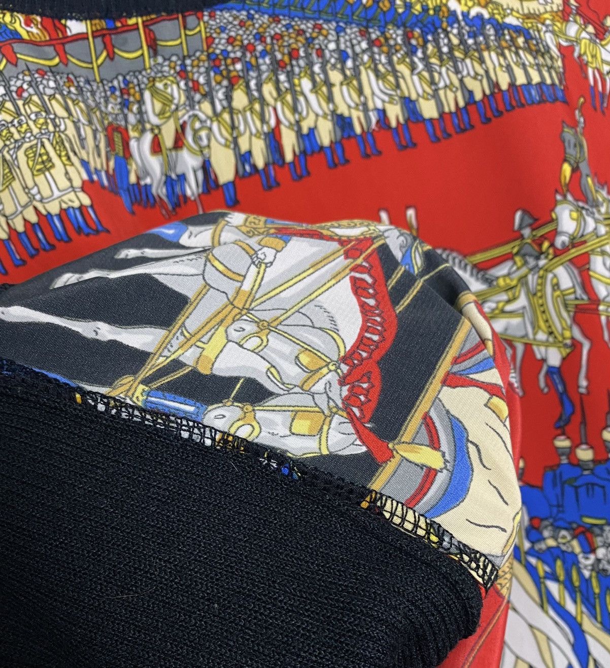 Vintage Vintage Grand Cortege A Moscou Hermes Style Knit Sweater Size US M / EU 48-50 / 2 - 3 Thumbnail
