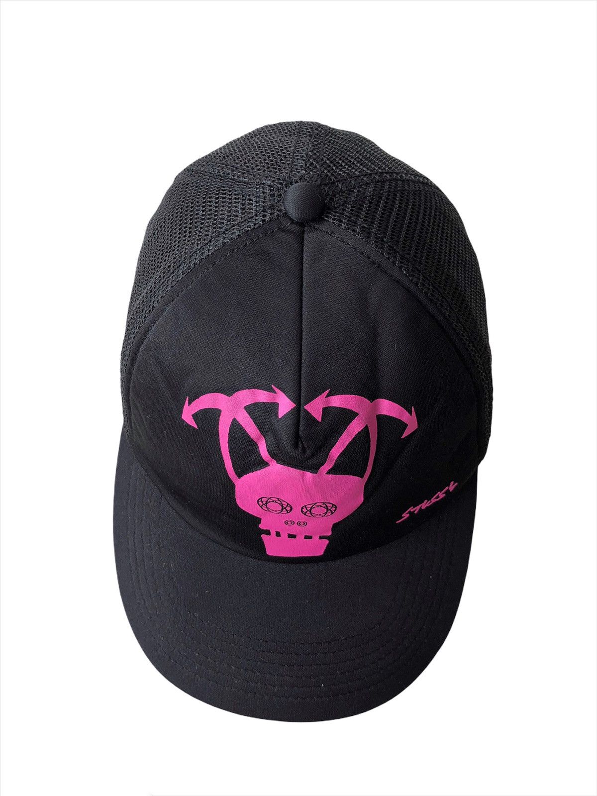 Futura GRAIL🔥OG Stussy x Futura 🇯🇵 Robot Trucker Cap Hat Size ONE SIZE - 5 Thumbnail