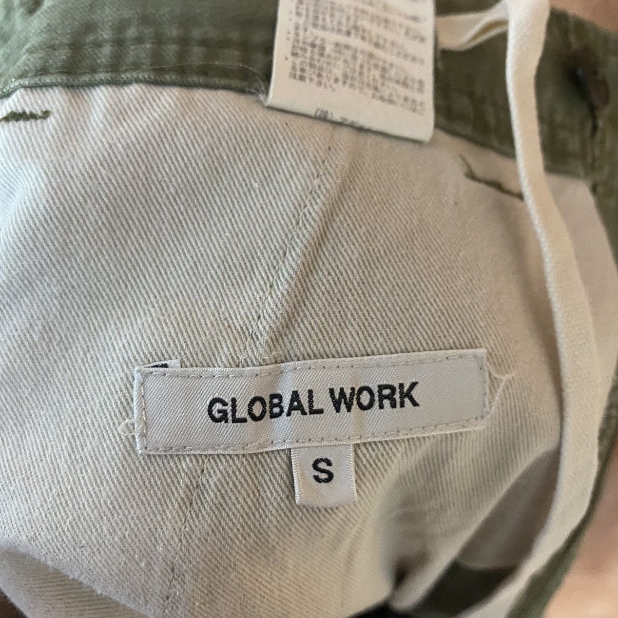 Global Work DLL Global Work Green Multipocket Cargo Pants #1912 Size US 30 / EU 46 - 11 Thumbnail