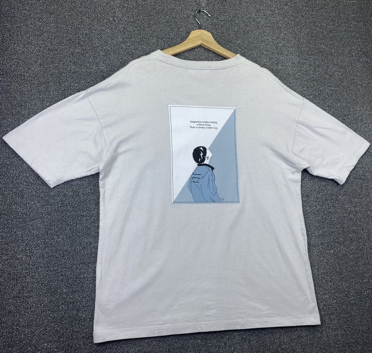 Japanese Brand Vintage Confirm Original Design Portraits Tee T Shirts Size US M / EU 48-50 / 2 - 2 Thumbnail