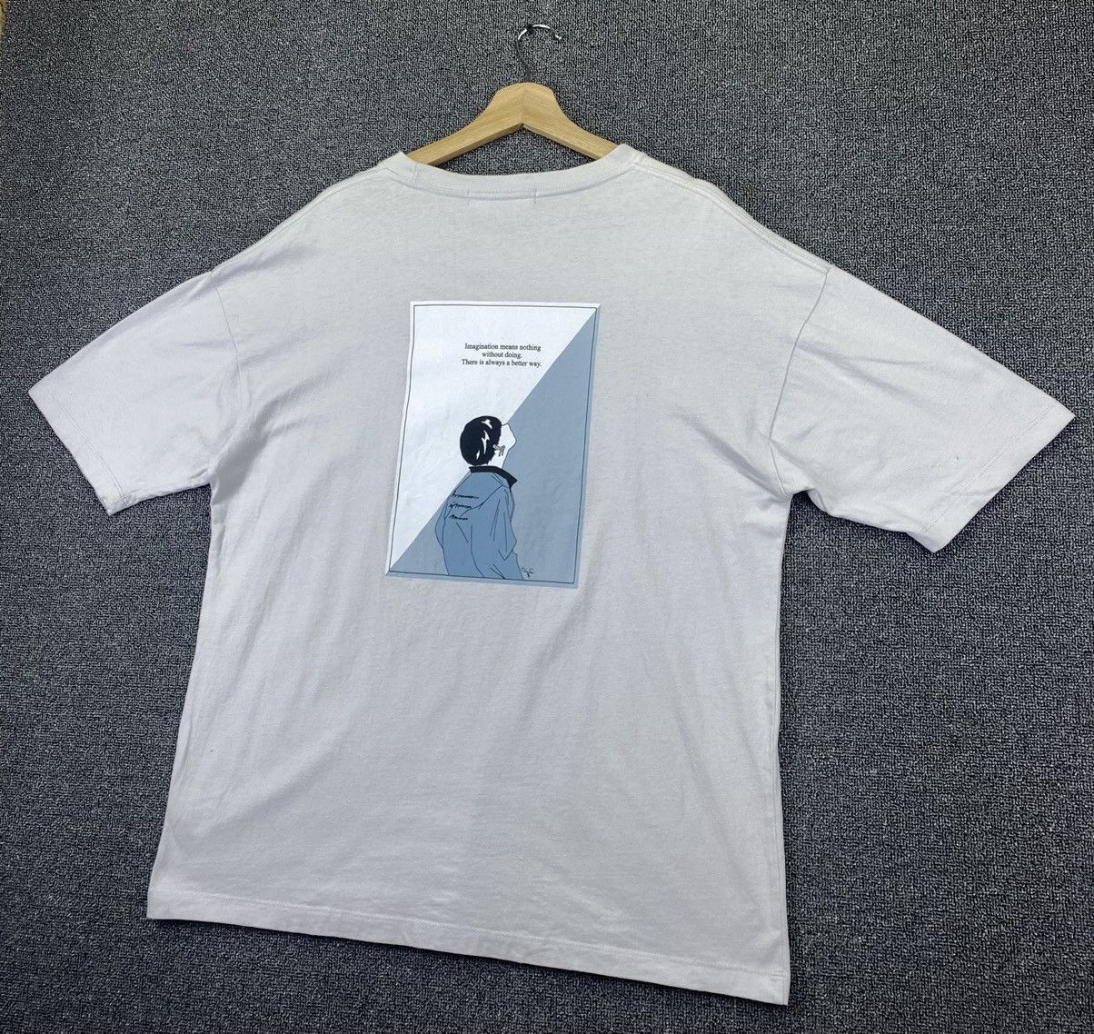 Japanese Brand Vintage Confirm Original Design Portraits Tee T Shirts Size US M / EU 48-50 / 2 - 3 Thumbnail