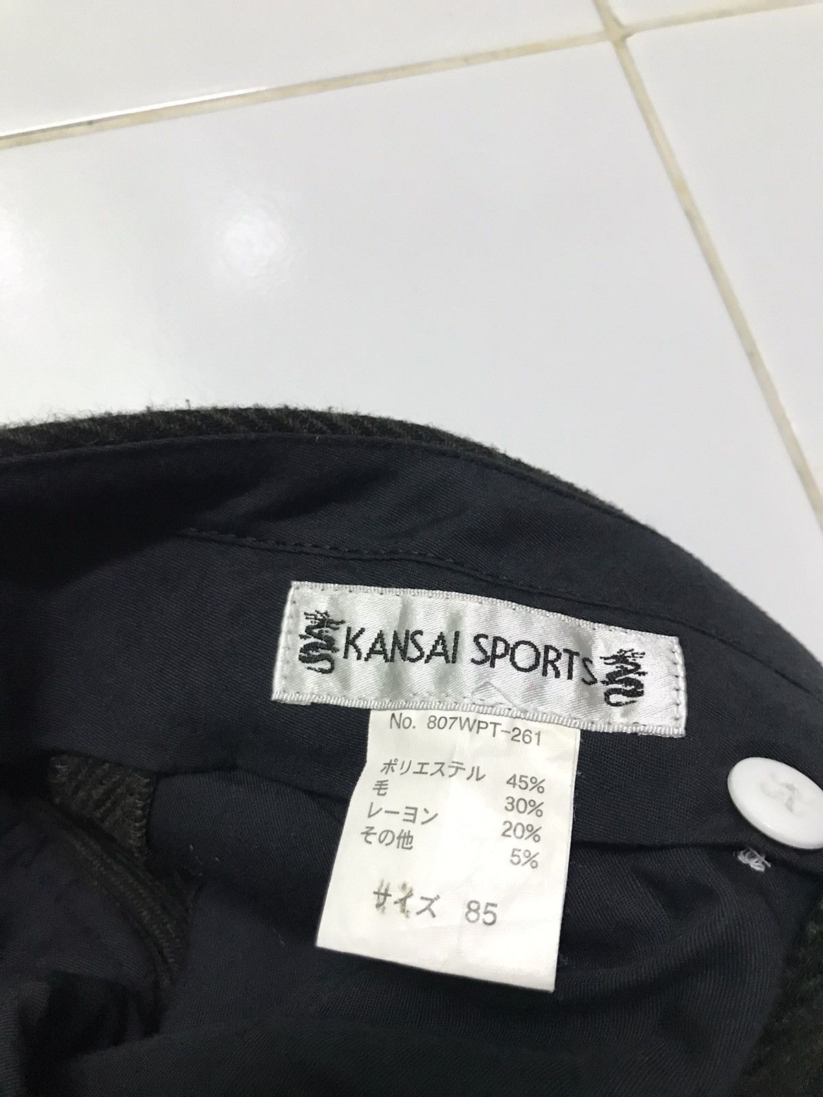 Kansai Yamamoto Kansai sport wool pants Size US 32 / EU 48 - 3 Thumbnail