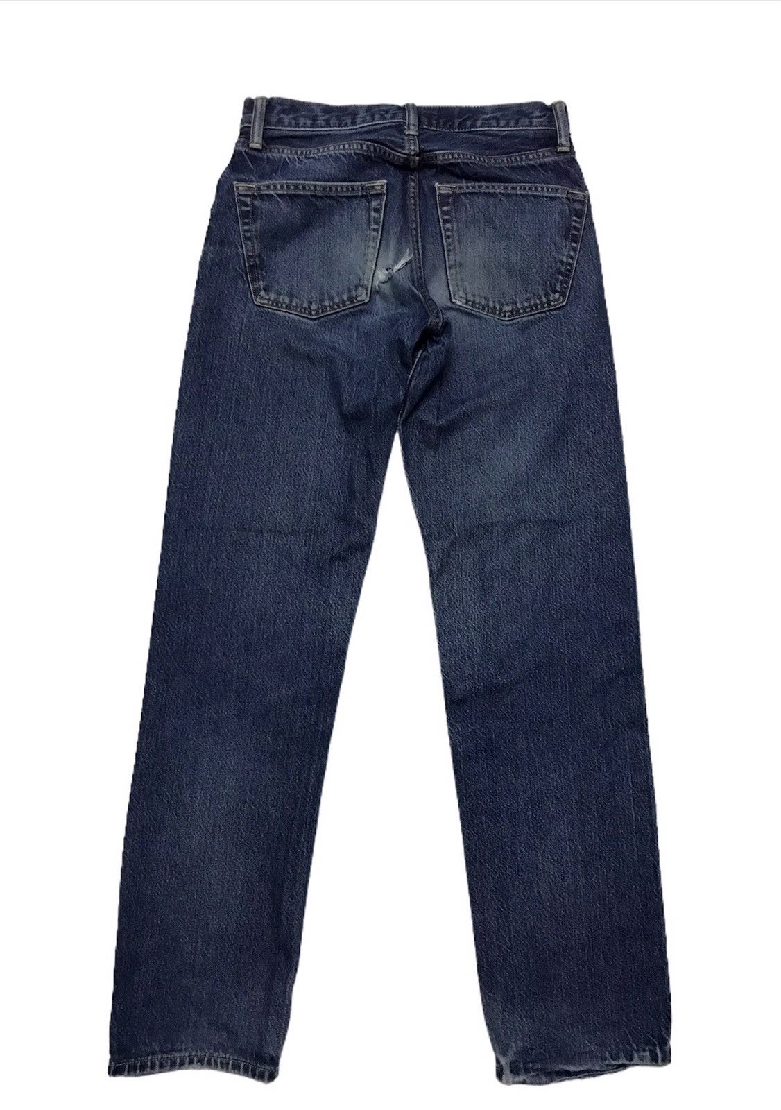 Uniqlo 28x30 uniqlo rusty wash blue denim jeans Size US 28 / EU 44 - 4 Thumbnail