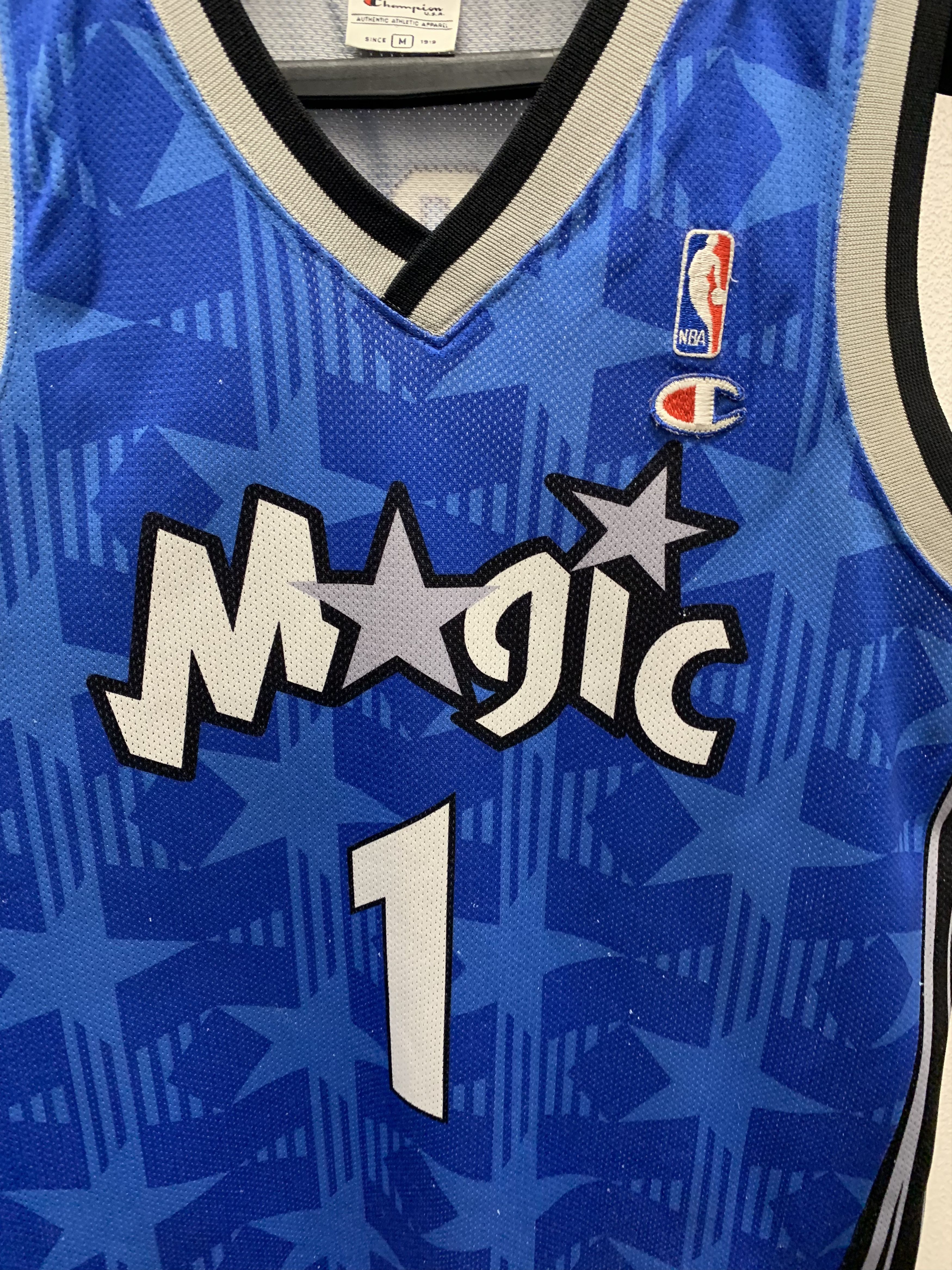 Champion McGrady 1 Orlando magic champion nba vintage jersey M blue Size US M / EU 48-50 / 2 - 6 Thumbnail