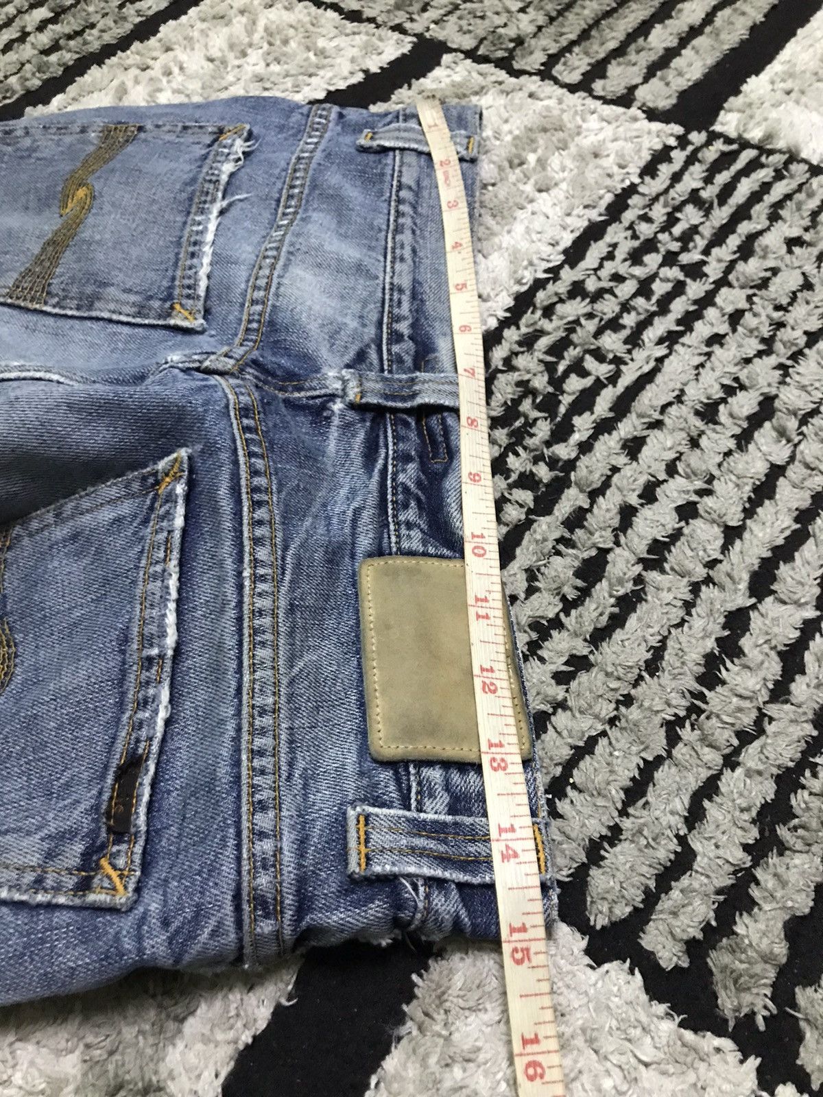 Nudie Jeans 29x28 Nudie blue denim jeans Size US 29 - 8 Thumbnail