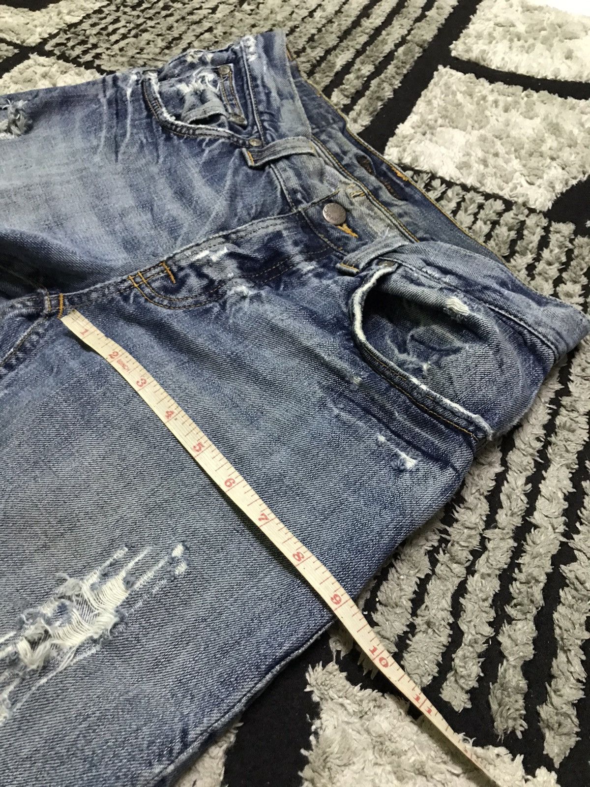 Nudie Jeans 29x28 Nudie blue denim jeans Size US 29 - 13 Thumbnail