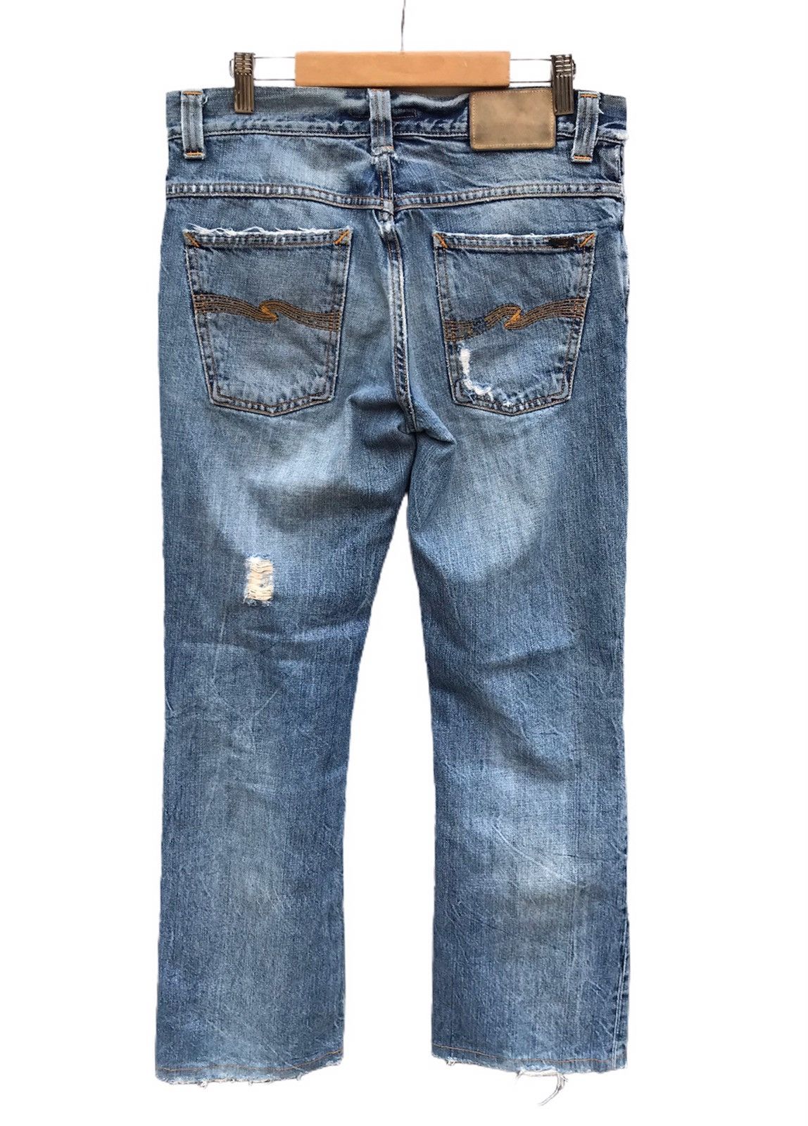 Nudie Jeans 29x28 Nudie blue denim jeans Size US 29 - 1 Thumbnail