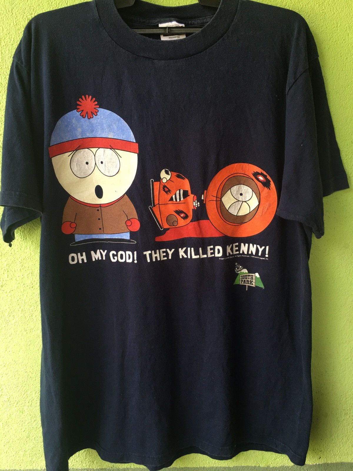vintage 1997 south park america comedy promotion shirt