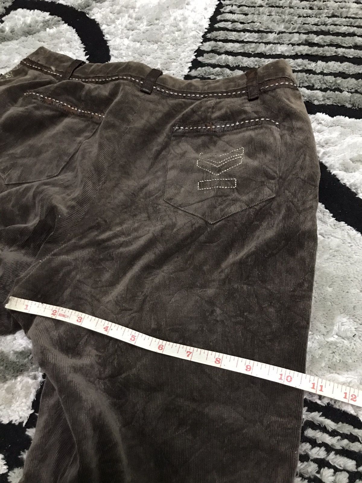 Jean Charles De Castelbajac 28x27 Castelbajac brown cudroy pants Size US 28 / EU 44 - 13 Thumbnail