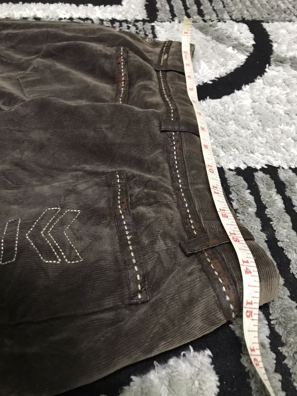 Jean Charles De Castelbajac 28x27 Castelbajac brown cudroy pants Size US 28 / EU 44 - 8 Thumbnail
